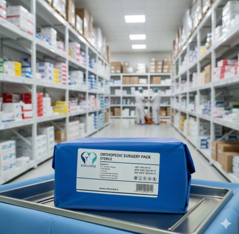 پک جراحی شان شش تکه روحان طب