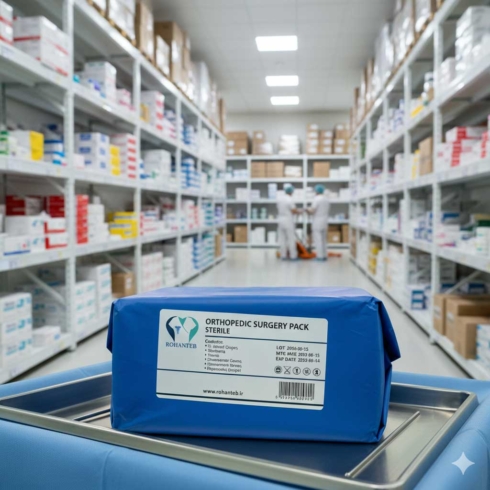 پک جراحی شان شش تکه روحان طب